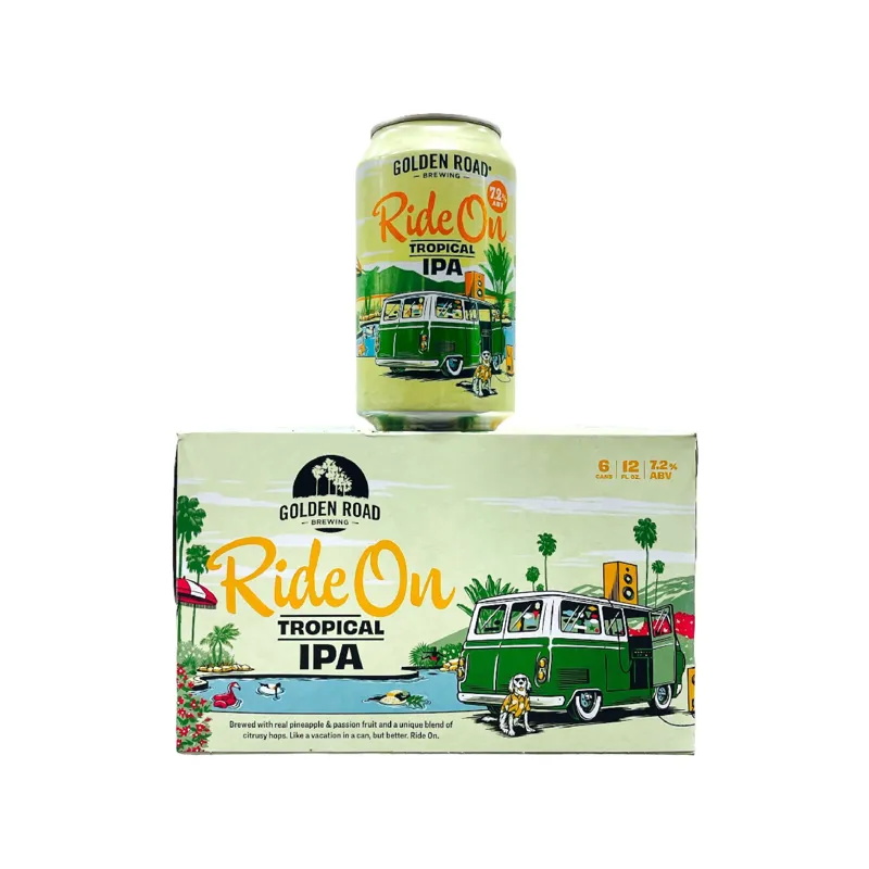 Golden Road Ride On Tropical IPA view 1