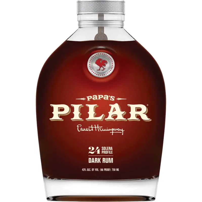 Papas Pilar Dark Rum view 1