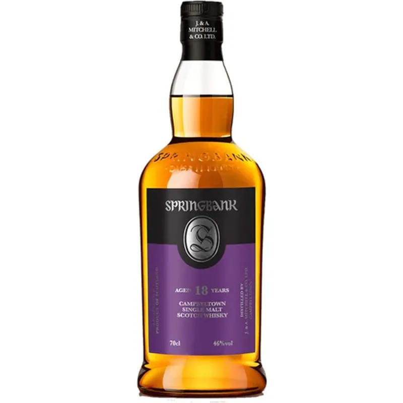 Springbank Campeltown 18 Year Scotch Whisky view 1