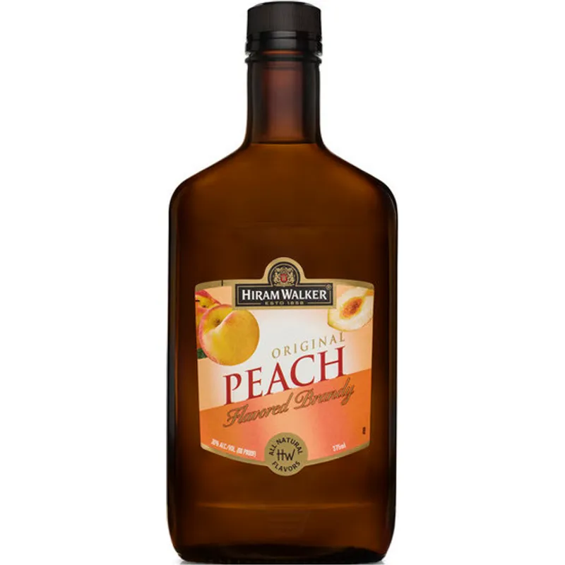 Hiram Walker Peach Brandy view 1