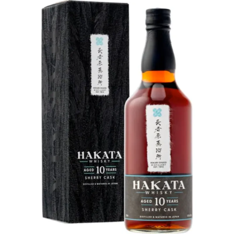 Hakata 10 Year Old Sherry Cask Japanese Whisky view 1