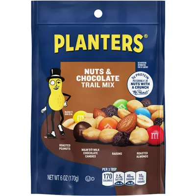 Planters Nuts & Chocolate Trail Mix 6 oz