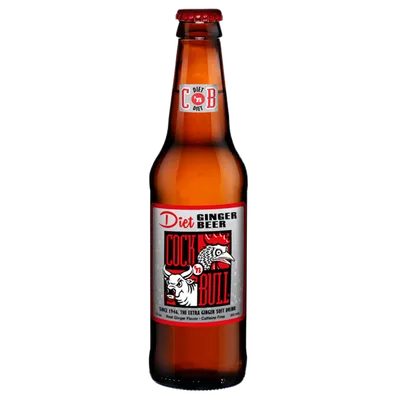 Cock 'n Bull Diet Ginger Beer 12oz Bottle