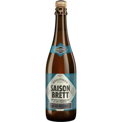 Boulevard Brewing Co.  Smokestack Series Saison-Brett Farmhouse Ale 750mL Bottle