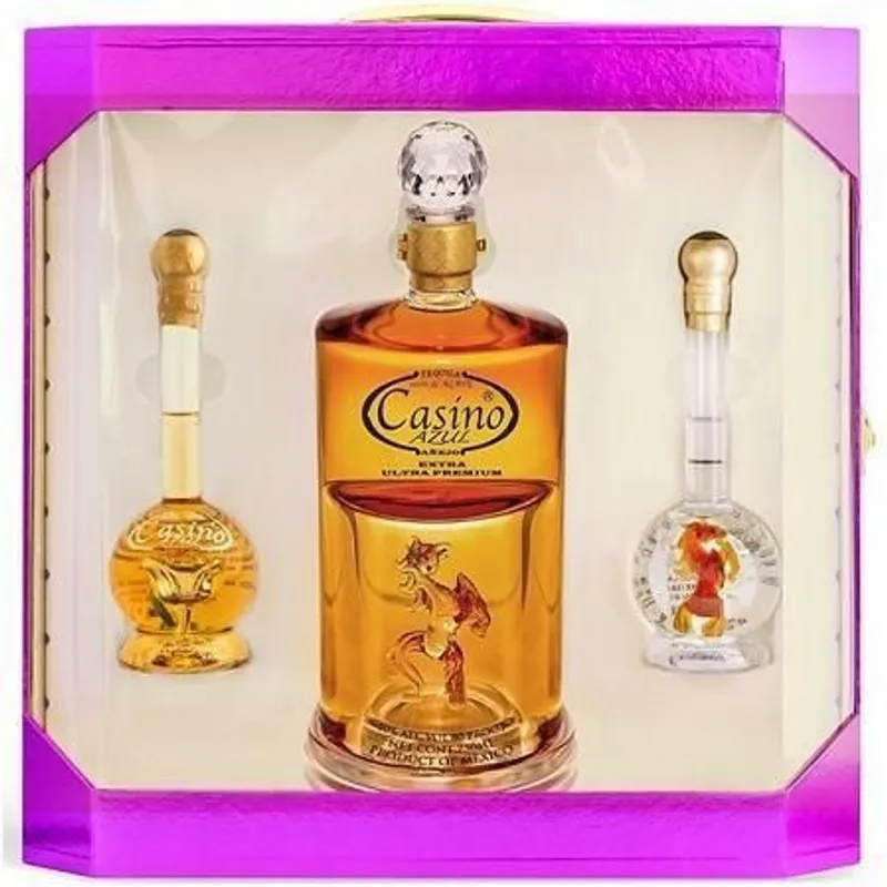 Casino Azul Extra Anejo Tequila Gift view 1