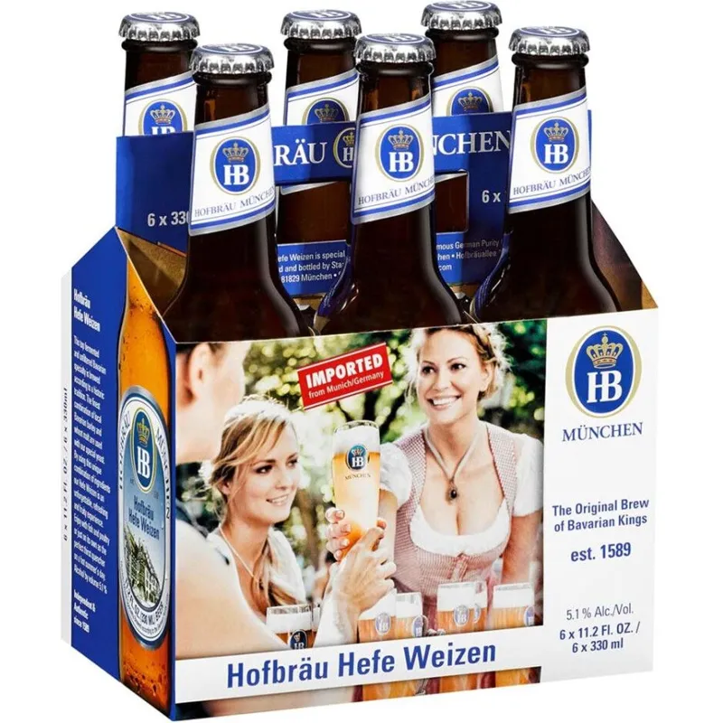 Hofbrau Munchen Hefeweizen view 1