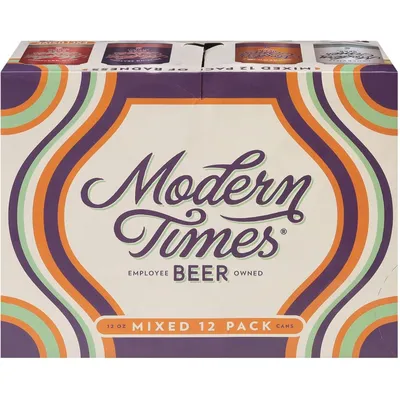 Modern Times Mixed Pack of Madness Variety 12 Pack 12oz