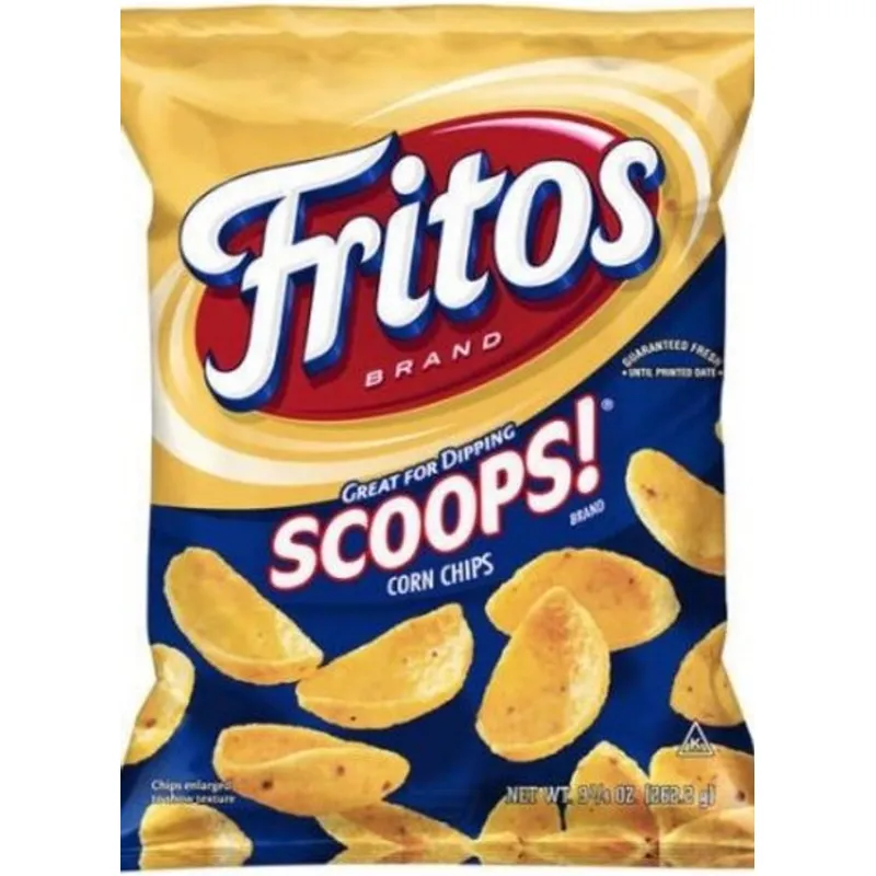 Fritos Scoops Corn Chips view 1