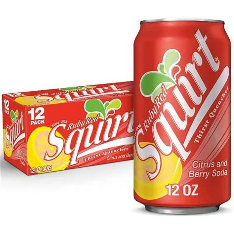 Squirt Ruby Red Soda view 1