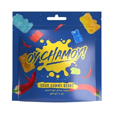 OY Chamoy Sour Gummy Bears 4 oz Bag