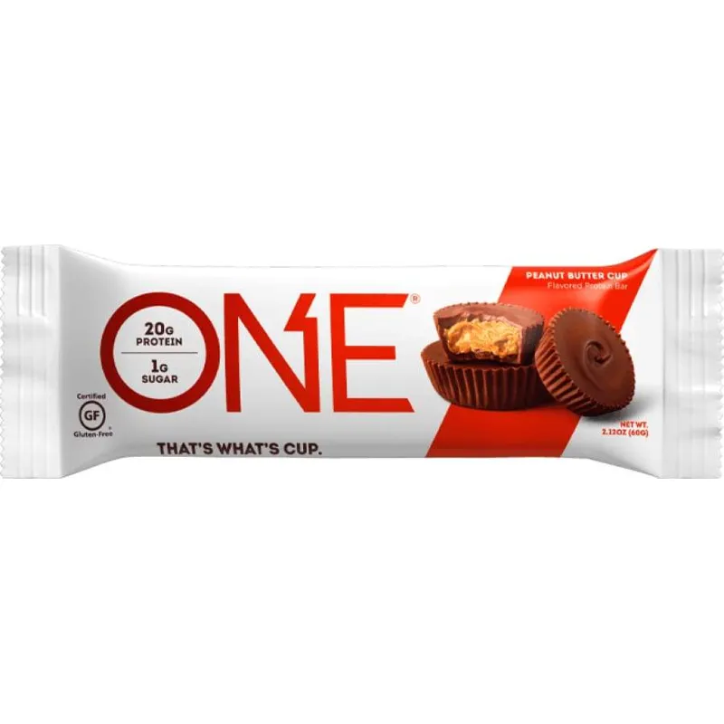 One Peanut BUtter Cup Flavored Protein Bar view 1