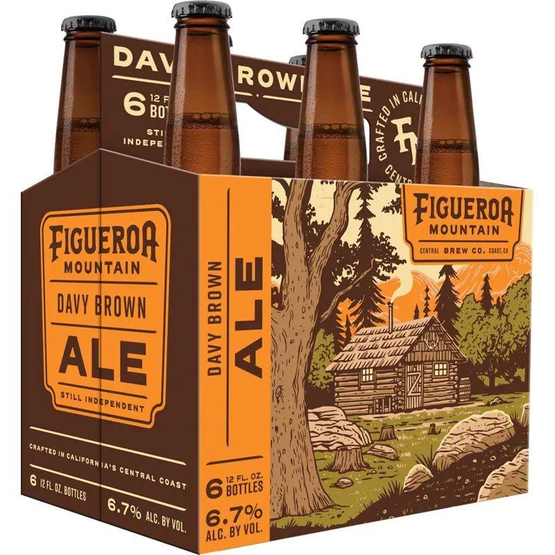 Figueroa Mountain Brewing Co. Davy Brown Ale view 1