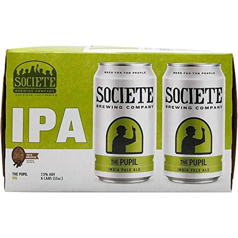 Societe Brewing The Pupil IPA view 1