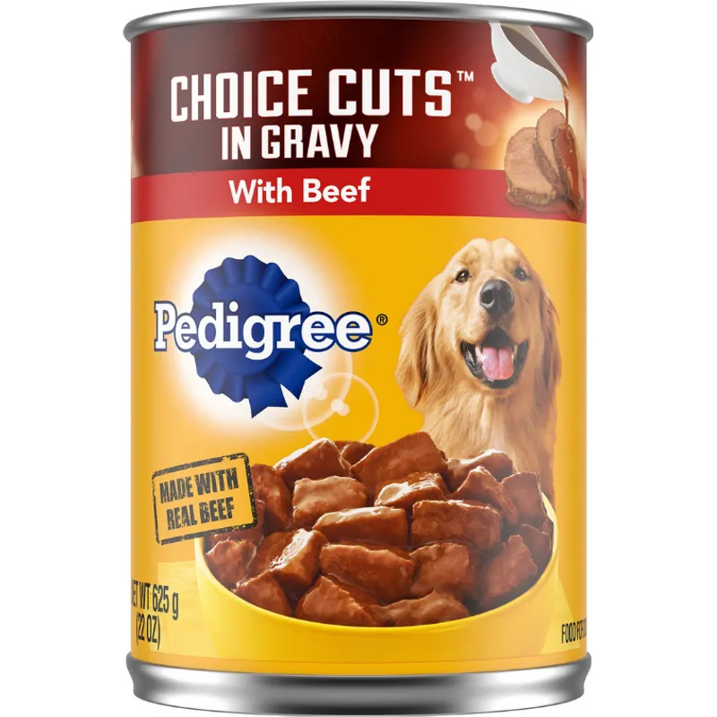 Pedigree Wet Dog Food (Choice Cuts In Gravy with Beef) view 1