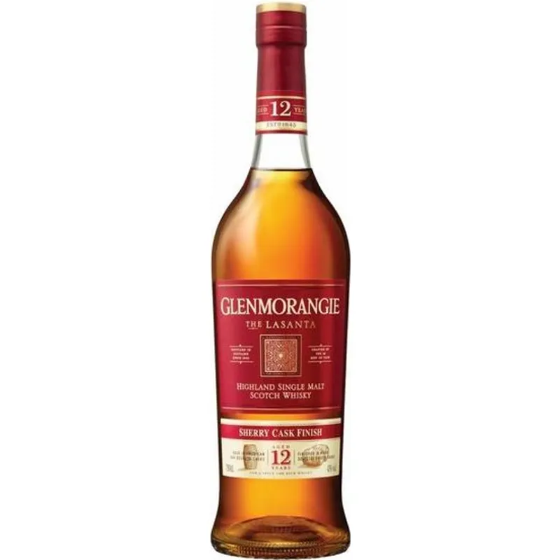 Glenmorangie The Lasanta Highland Single Malt Scotch Whisky Extra Matured 12 Year view 1