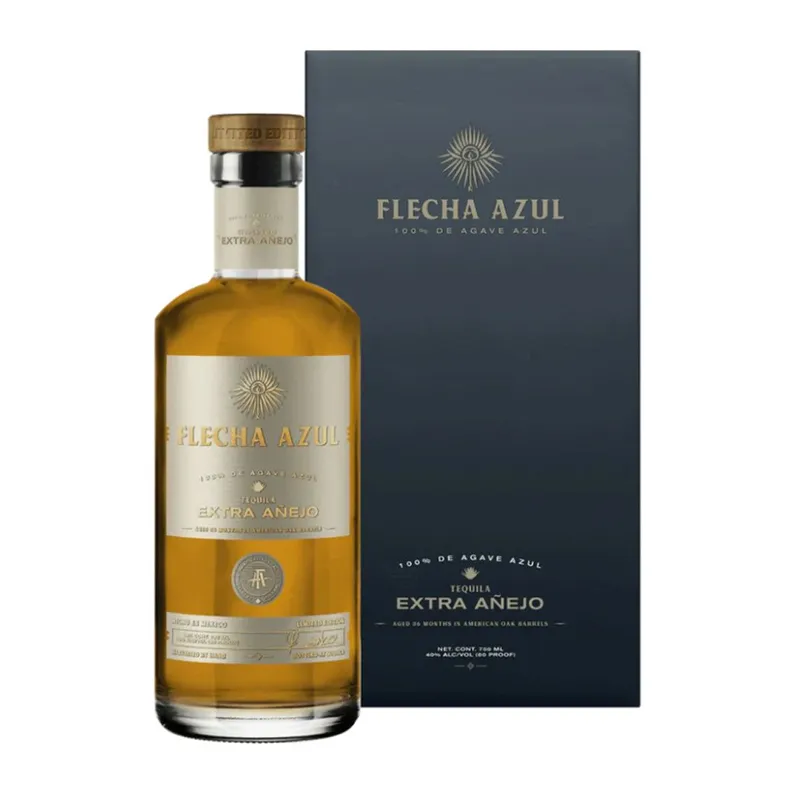 Flecha Azul Extra Añejo Tequila view 1