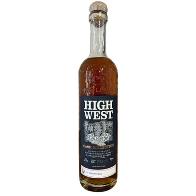 High West Cask Collection Barbados Rum Barrel Finish 'Wild Wild Rum' 750mL
