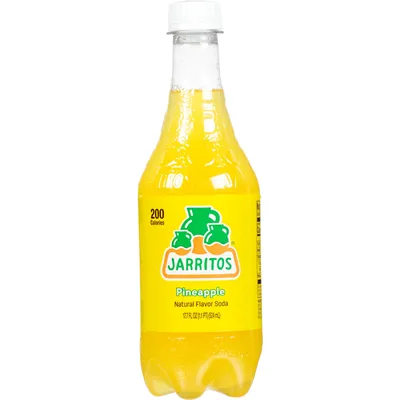 Jarritos Pineapple Soda 17.7 oz