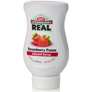 Real Strawberry Puree Infused Syrup