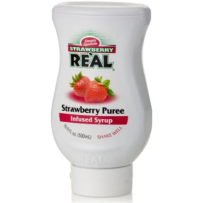 Real Strawberry Puree Infused Syrup 16.9 oz