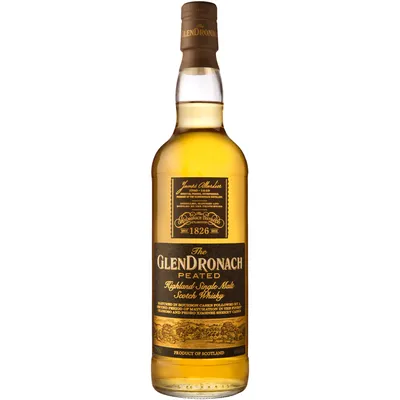 GlenDronach Peated Highland Single Malt Scotch Whisky 750ml