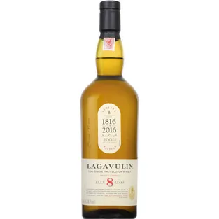 Lagavulin Islay Single Malt Scotch Whisky 8 Year Limited Edition 200th Anniversary