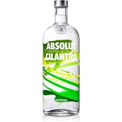 Absolut Country of Sweden Cilantro Vodka 750mL