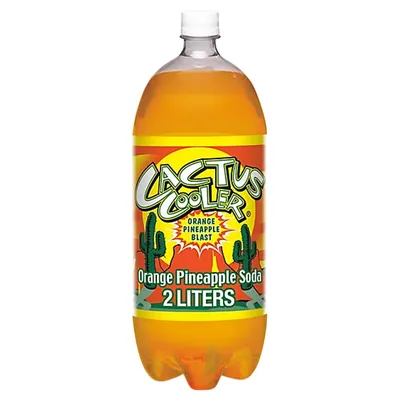 Cactus Cooler Orange Pineapple Soda 2 L