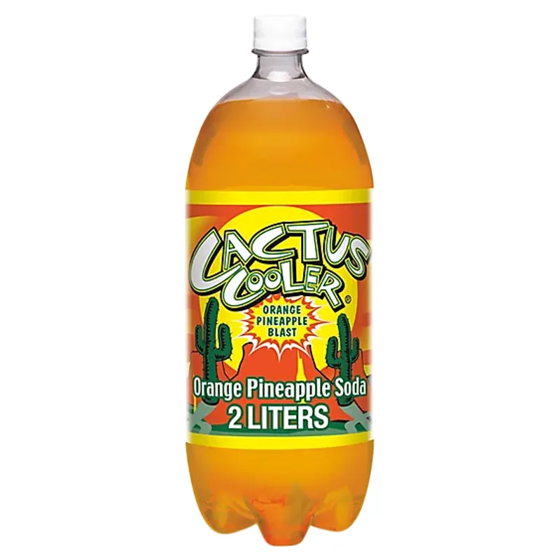 Cactus Cooler Orange Pineapple Soda view 1