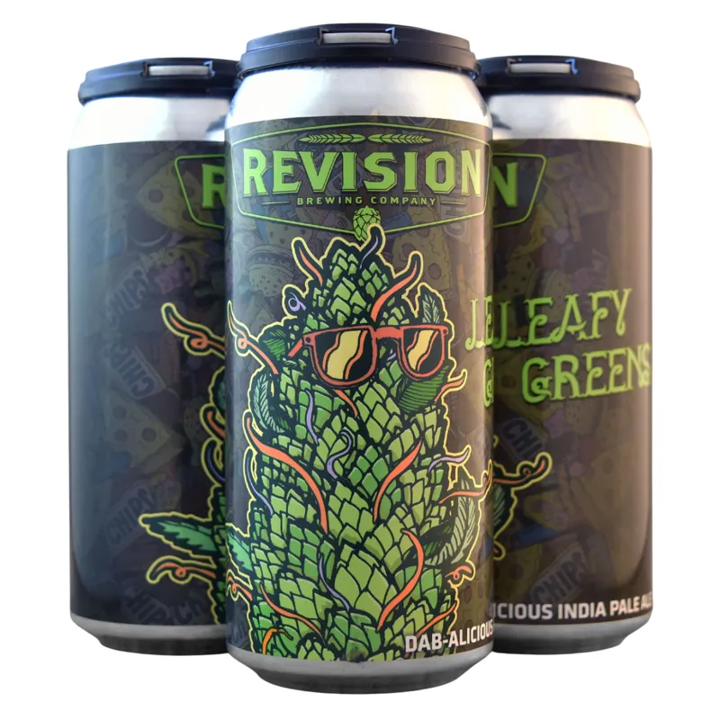 Revision Brewing Leafy Greens DAB-Alicious IPA view 1