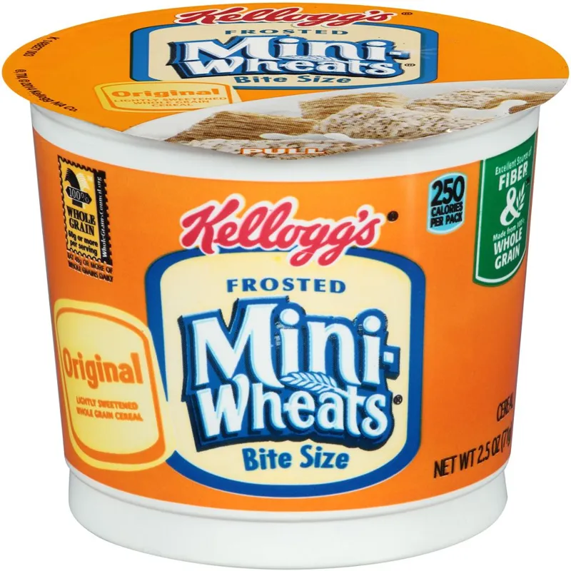 Kellogg's Cereal in a Cup Frosted Mini-Wheats view 1