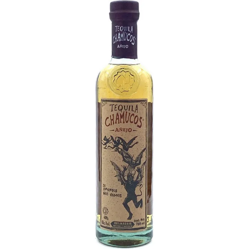 Chamucos Anejo Tequila view 1