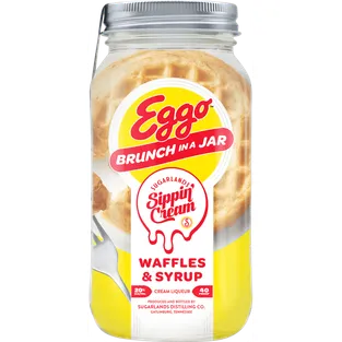 Sugarlands Eggo Brunch In A Jar Waffles & Syrup Sippin' Cream