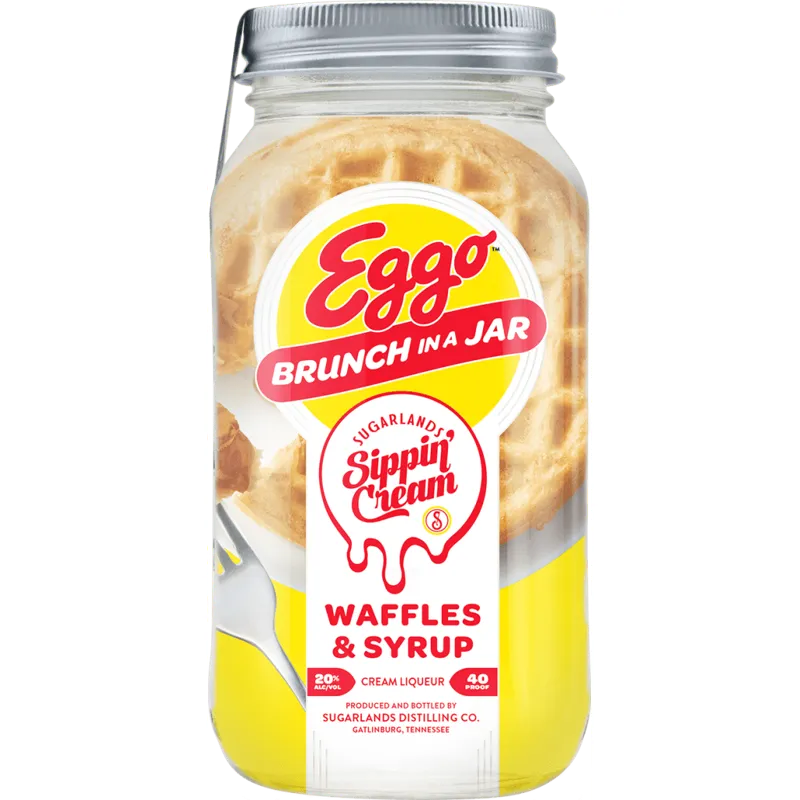 Sugarlands Eggo Brunch In A Jar Waffles & Syrup Sippin' Cream view 1