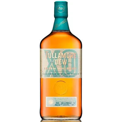 Tullamore Dew Carribean Rum Cask Irish Whiskey, 750 ml (43% ABV)