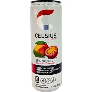 Celsius Sparkling Mango Passionfruit Energy Drink