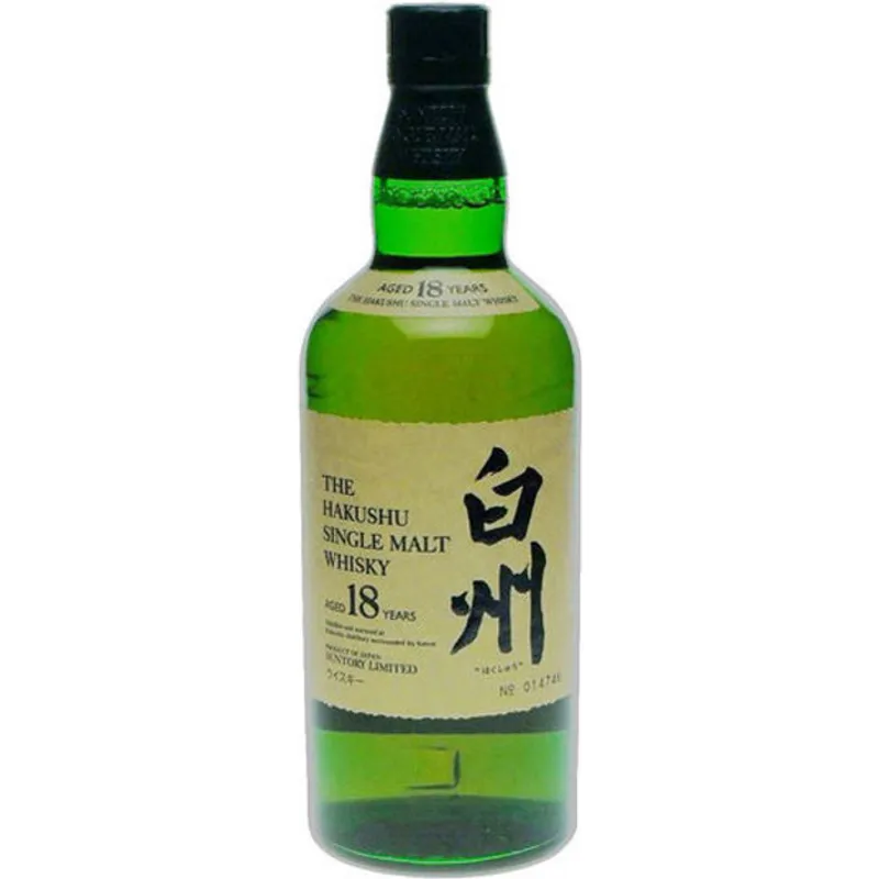 The Hakushu Single Malt Japanese Whisky 18 Year view 1