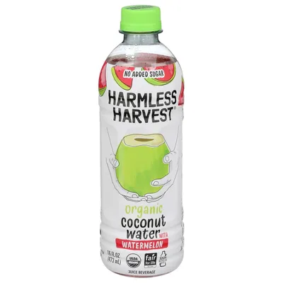 Harmless Harvest Organic Coconut Water Watermelon 16 oz
