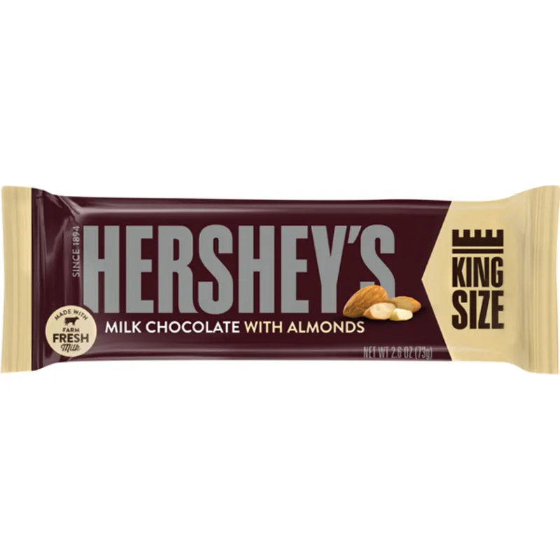Hersheys Milk Chocolate With Almonds view 1