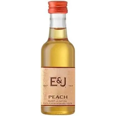 E&J Brandy E & J Peach 50ml Bottle