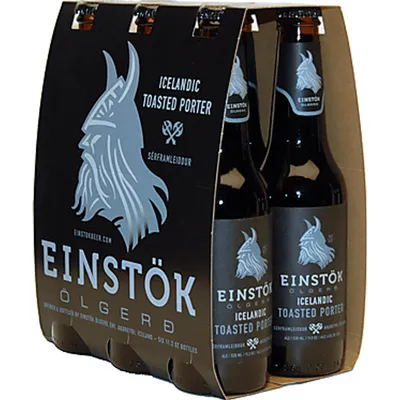 Einstok Toasted Porter 6x 12oz Bottles