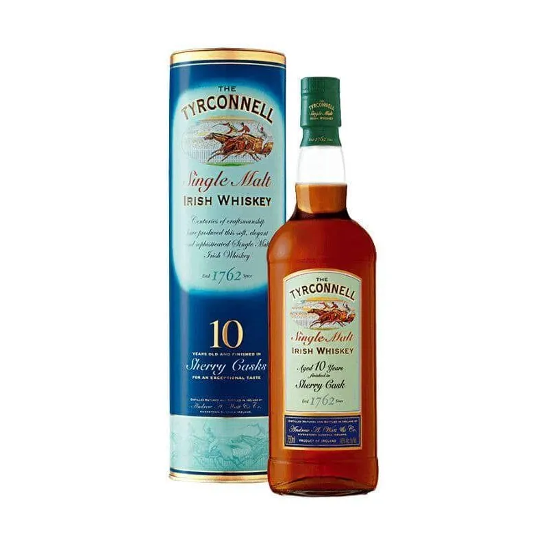Tyrconnell Sherry Cask Finish 10 Year Old Single Malt Irish Whiskey view 1