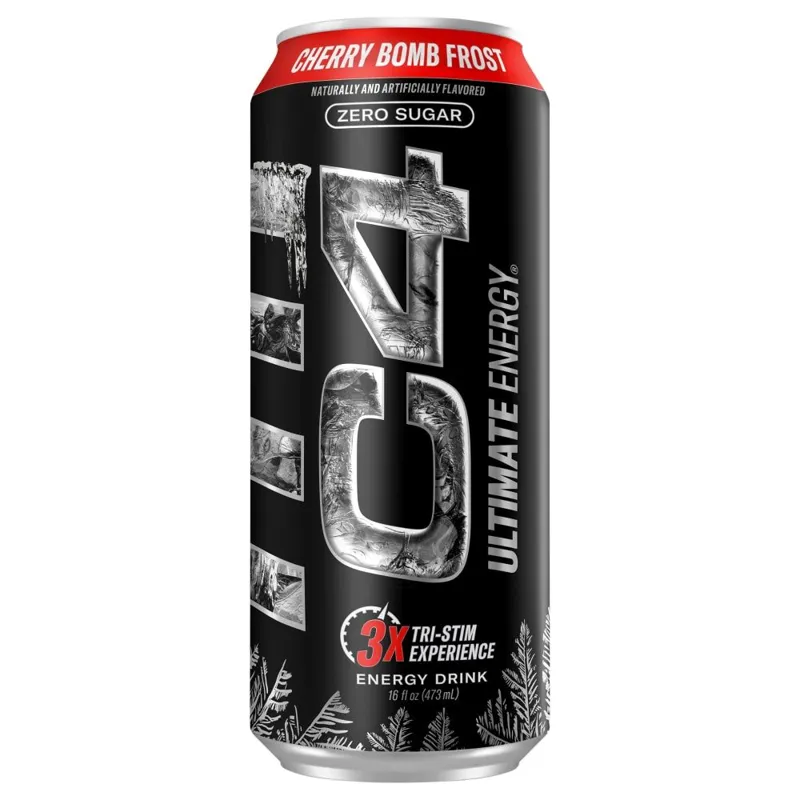 C4 Ultimate Energy Drink Cherry Bomb Frost view 1