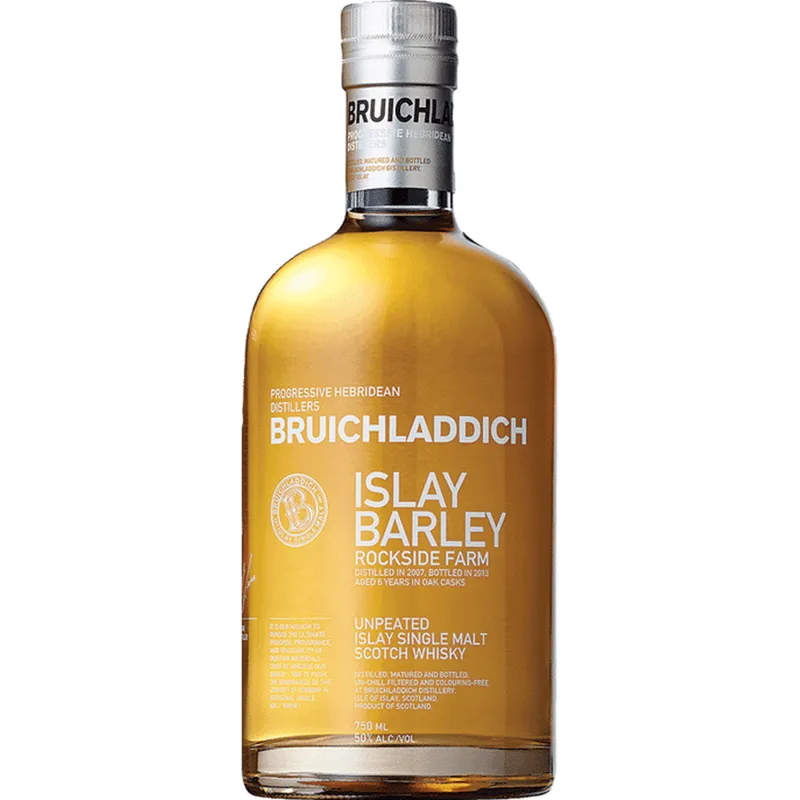 Bruichladdich Islay Barley Rockside Farm Unpeated Islay Single Malt Scotch Whisky view 1