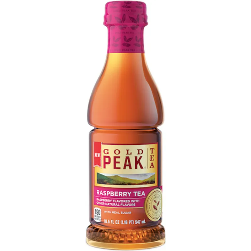 Gold Peak Raspberry Tea view 1