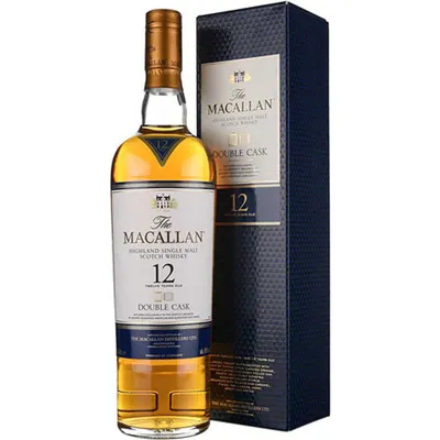 The Macallan Double Cask Highland Single Malt Scotch Whisky 12 Year 375mL Bottle