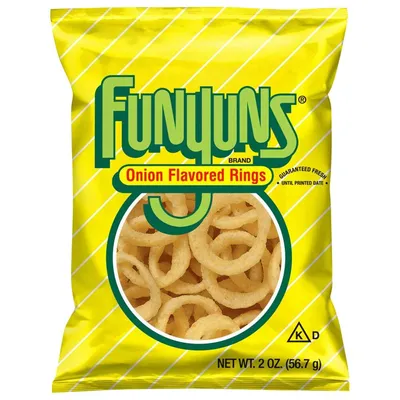 Funyuns Onion Flavored Rings 2 oz Bag