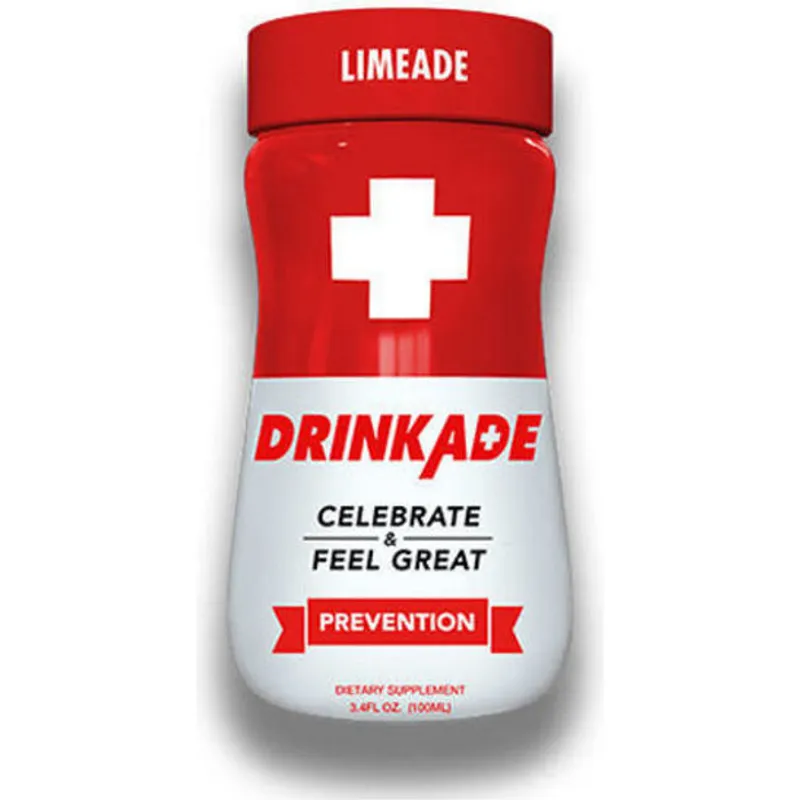 Drinkade Prevention Limeade Hangover Prevention view 1