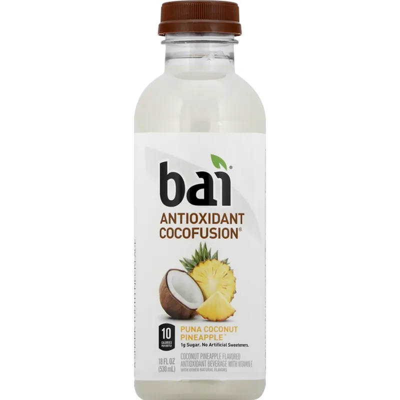Bai Antioxidant Cocofusion Puna Coconut Pineapple view 1