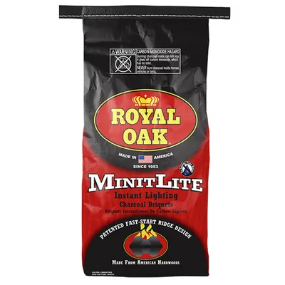 Royal Oak MinitLite Ridge Charcoal Briquets 6.2 lb Bag